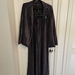 Nasty Gal Sparkly Suit